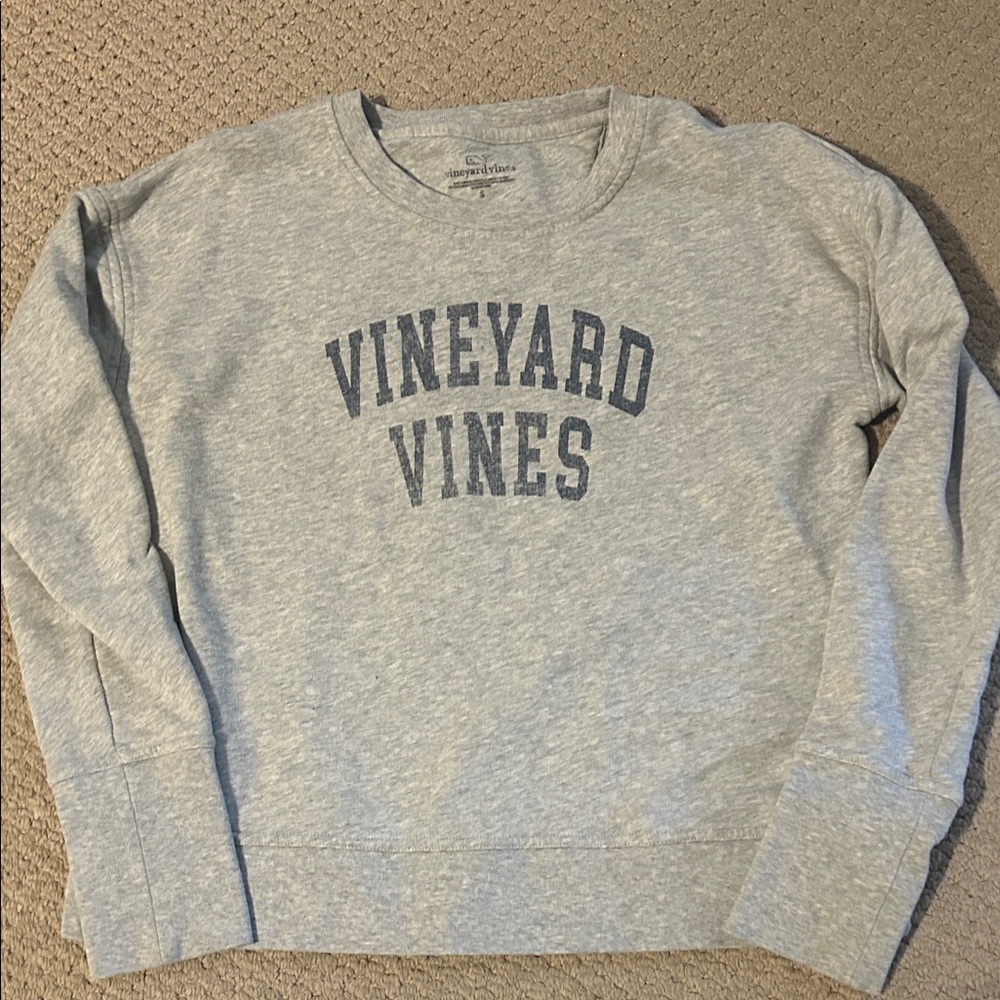 Vineyard Vines Heather Gray Crewneck
